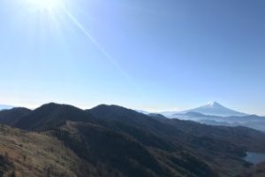 大菩薩嶺からの富士山
