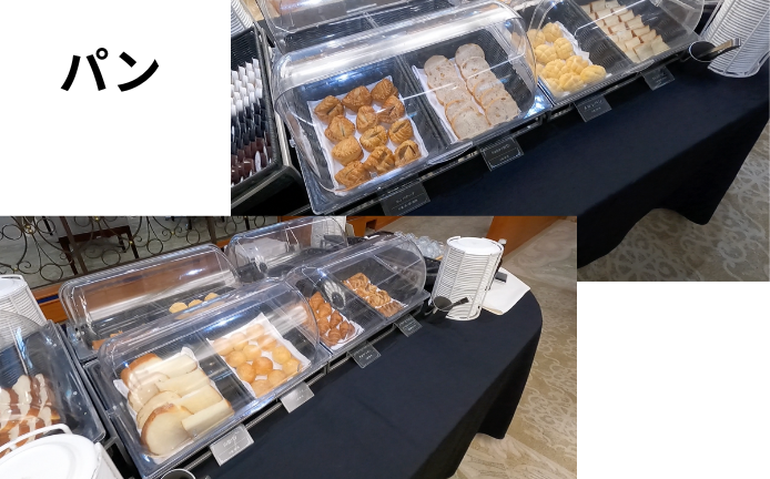 にっぽん丸瑞穂朝食ビュッフェ