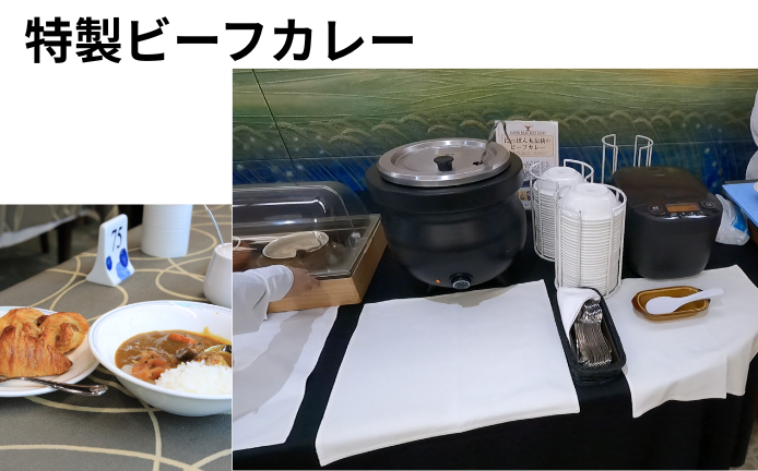 にっぽん丸瑞穂朝食ビュッフェ