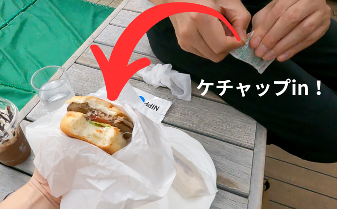 にっぽん丸ミニバーガー