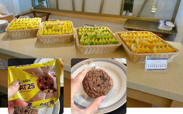 シェラトン・グランデ東京ベイホテルのクラブラウンジ日中