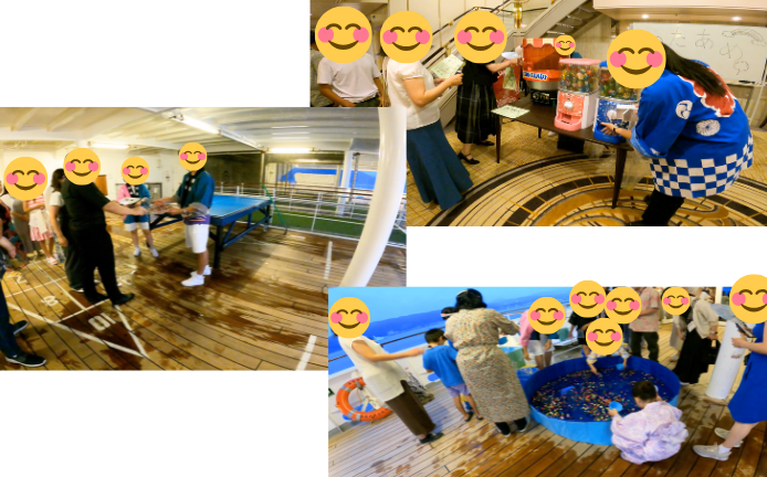 2025年8月10日飛鳥2船内縁日