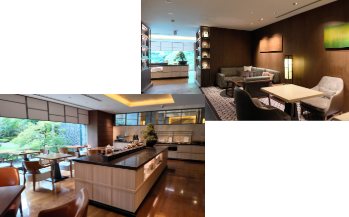 グランドプリンスホテル高輪のクラブラウンジ花雅