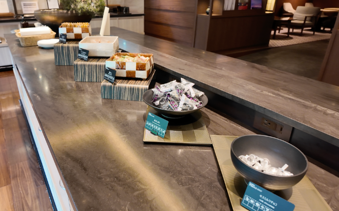 グランドプリンスホテル高輪のクラブラウンジ花雅