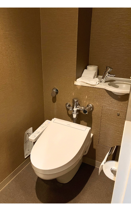 ザプリンスさくらタワー東京オートグラフコレクションのエグゼクティブタワービューキングのトイレ