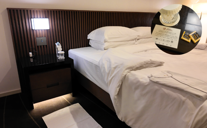 ザプリンスさくらタワー東京オートグラフコレクションのエグゼクティブタワービューキングのターンダウンサービス