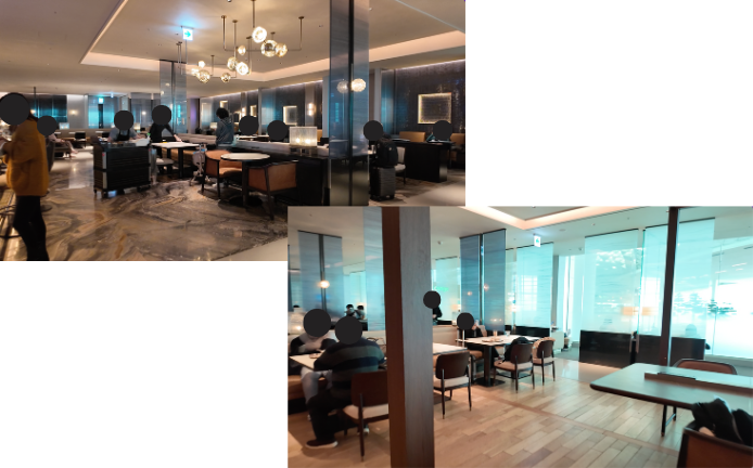 仁川国際空港の大韓航空ラウンジ