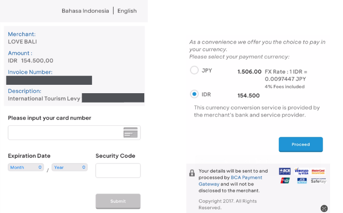 バリ島観光税Love Bali