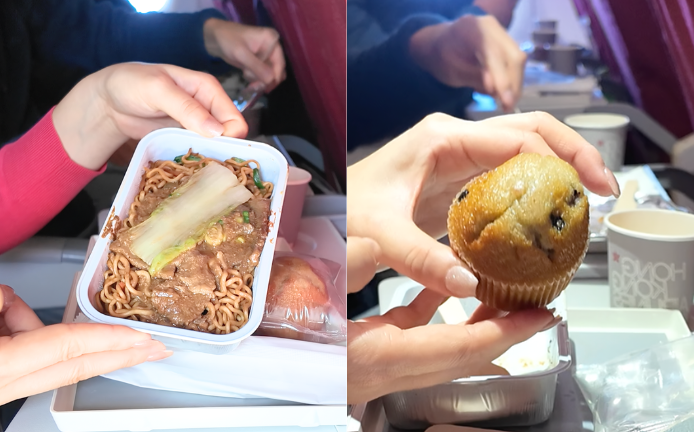 香港航空機内食