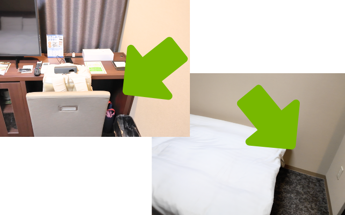 ドーミーイン新潟多宝の湯ダブル禁煙室内