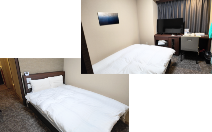 ドーミーイン新潟多宝の湯ダブル禁煙室内