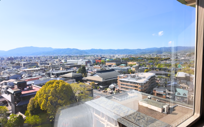 ウェスティン都ホテル京都デラックス平安京ビュー