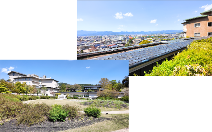 ウェスティン都ホテル京都の屋上庭園