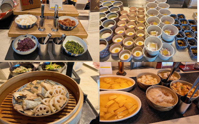 ウェスティン都ホテル京都のダイニング洛空の朝食