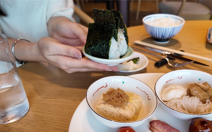 ウェスティン都ホテル京都のダイニング洛空の朝食