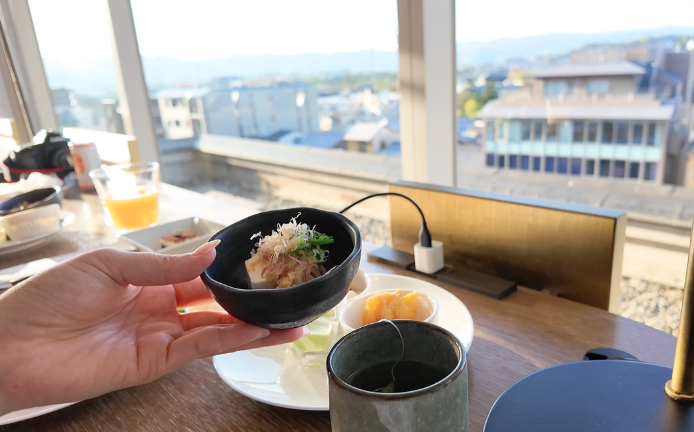 ウェスティン都ホテル京都のクラブラウンジ