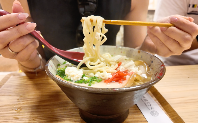 タイラ製麺所のゆし豆腐そば